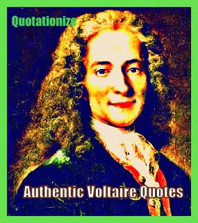 authentic Voltaire quotes