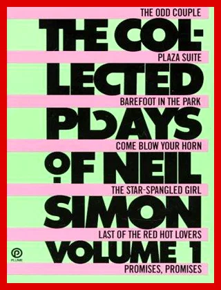 Collected Plays Of Neil Simon Vol 1
